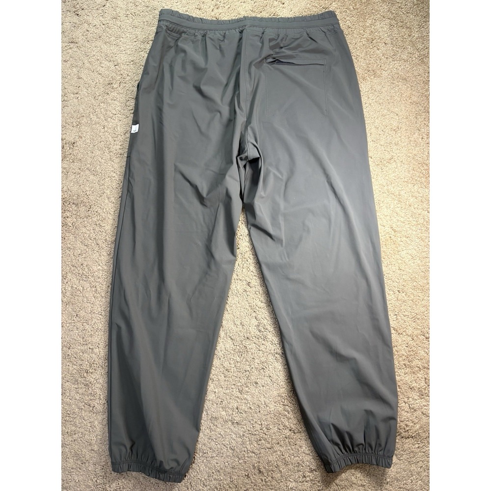 Vuori Miles Jogger Pants Women's Large Green Performance Ankle Athleisure Comfy - Picture 8 of 9